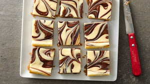 Chocolate Hazelnut Cheesecake Squares
