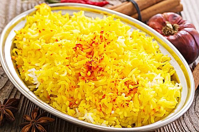 (V) Saffron Rice