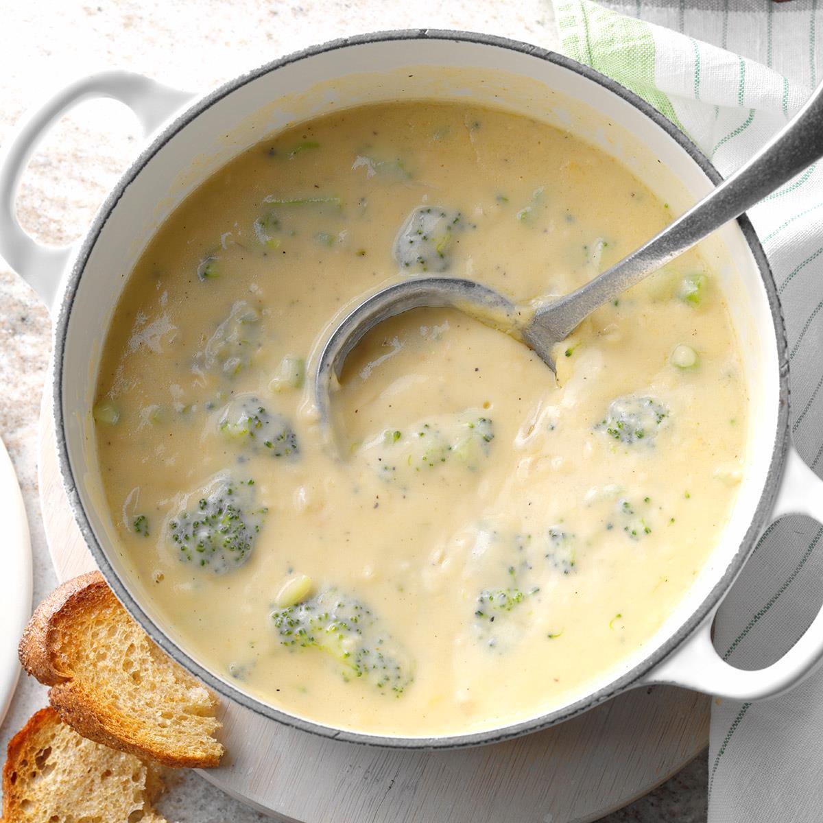 (V) Broccoli and Cheddar Soup