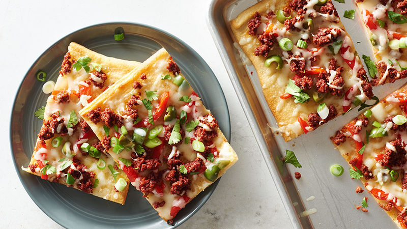Build-your-own Chorizo Flatbread