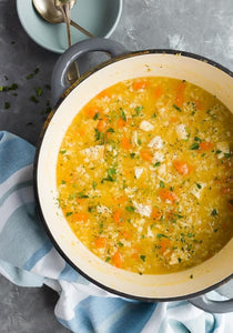 Chicken and Rice Soup (serves 2-3)