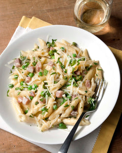 (V) Creamy Penne Pasta