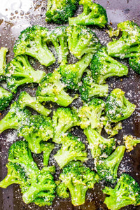 (V) Garlic and Parmesan Broccoli