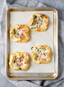 Spinach, Ham, and Cheese Pastry Pockets
