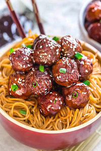 (V) Mongolian Meatballs