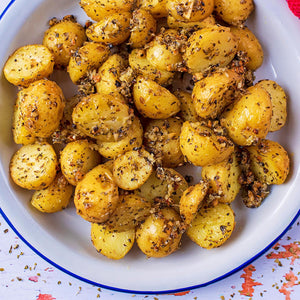 (V) Garlic & Herb Roasted Potatoes