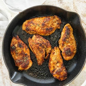 (V) Blackened Chicken with Creole Remoulade