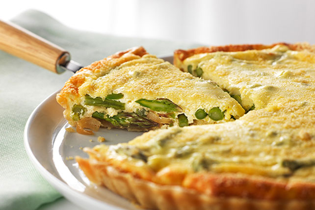 Quiche of the Week: Asparagus and Cheese Trio (V)