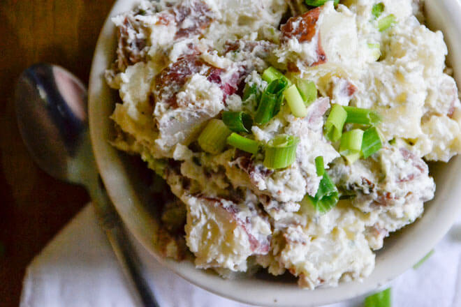 (V) “Uptown” Potato Salad