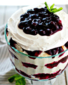 Blueberry Cheesecake Trifle